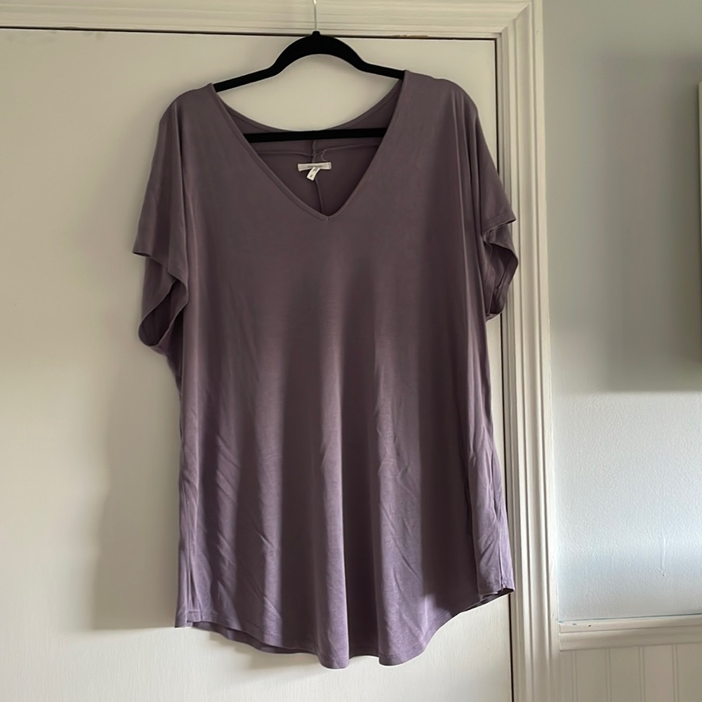 Maurice’s purple top!